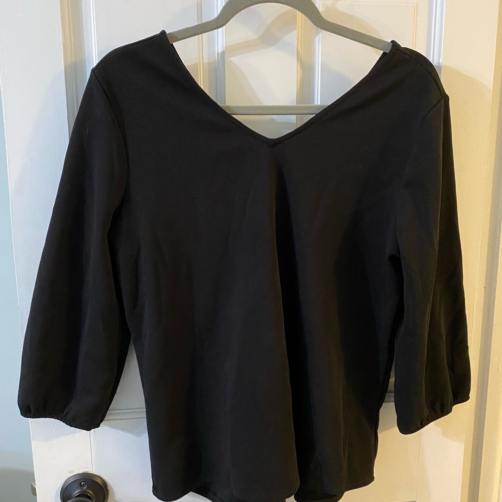 Chico’s Bow Back Top
